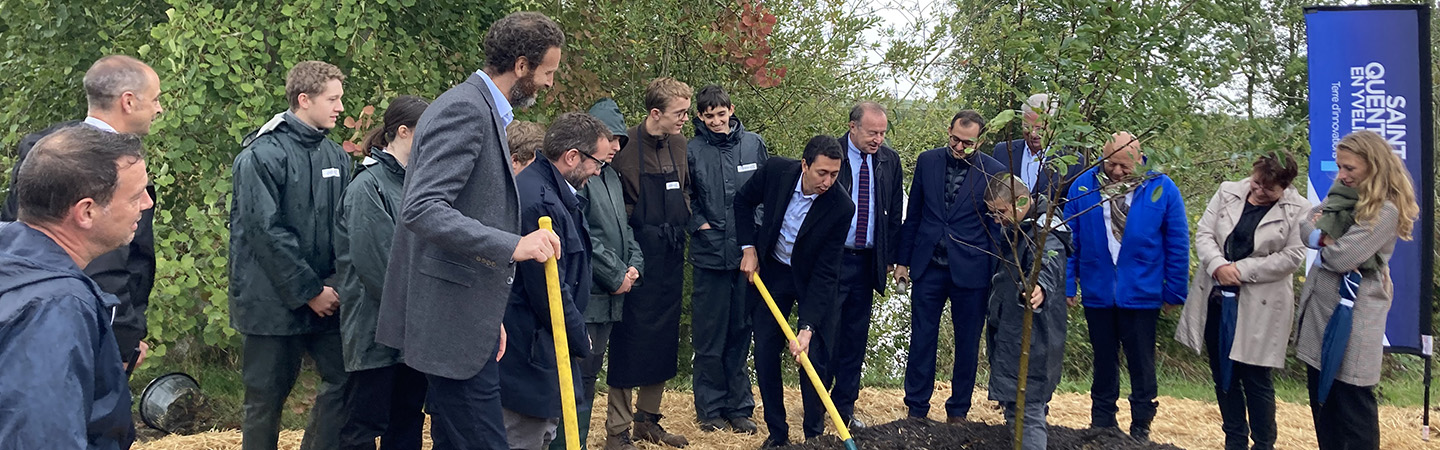 Inauguration de la ferme école Graines d’avenir : s’insérer dans la société, protéger la terre